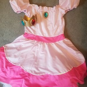 Women's Princess Peach Costume
